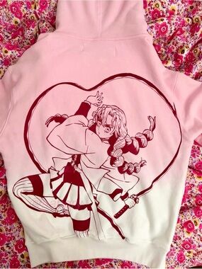 Demon Slayer Kimetsu no Yaiba x Team Liquid Collab - Mitsuri Kanroji Love Hoodie